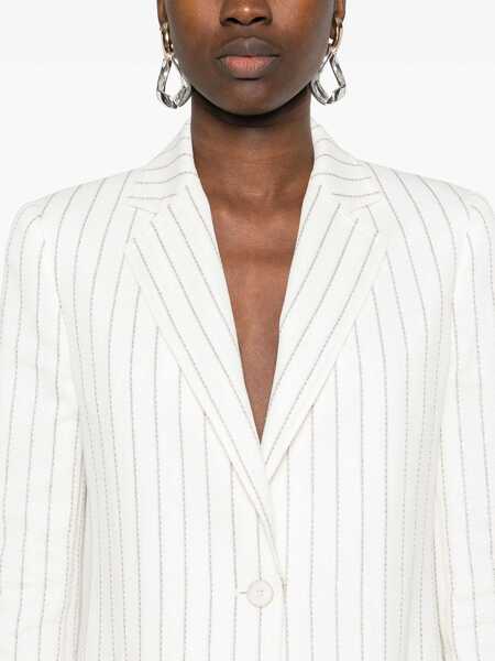 Sacouri Max Mara Jadi blazer White Femei (BM 17398104) 5