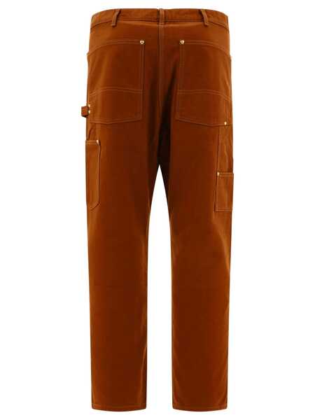 Pantaloni casual HUMAN MADE Duck Painter trousers Brown Barbati (BM 17401050) 2