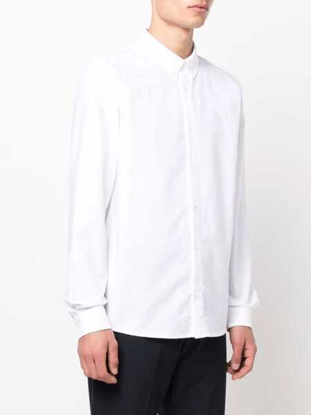 Camasi casual A.P.C. Greg cotton shirt White Barbati (BM 17401083) 3