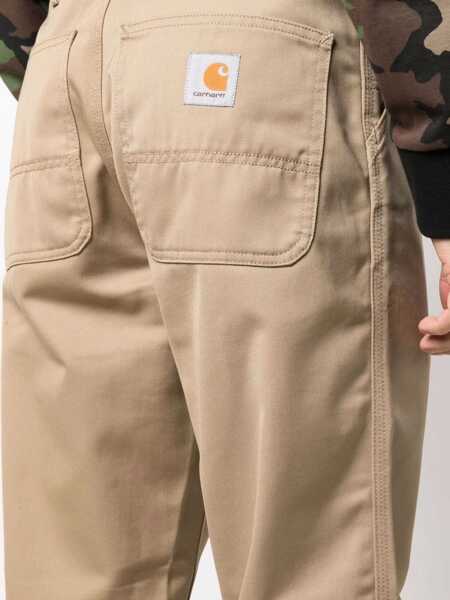 Pantaloni casual Carhartt Simple trousers Beige Barbati (BM 17401401) 5