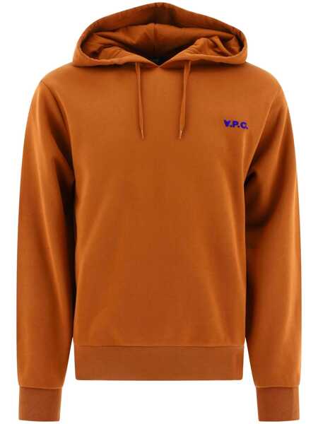 Bluze de trening A.P.C. Petit VPC hoodie Brown Barbati (BM 17401437) 1
