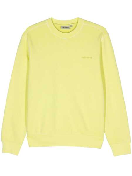 Hanorace Carhartt Duster Script sweatshirt Green Barbati (BM 17401518) 1
