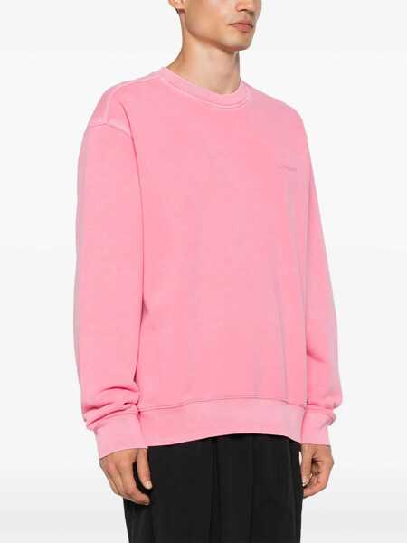 Hanorace Carhartt Duster Script sweatshirt Pink Barbati (BM 17401521) 3