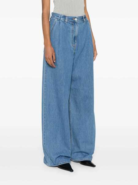 Blugi drepti Givenchy Oversize jeans Light blue Femei (BM 17401530) 3