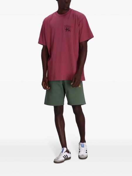 Tricouri Carhartt Stamp t-shirt Fuchsia Barbati (BM 17401578) 2