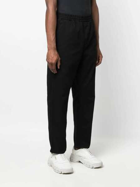 Pantaloni casual Carhartt Flint trousers Black Barbati (BM 17401734) 3