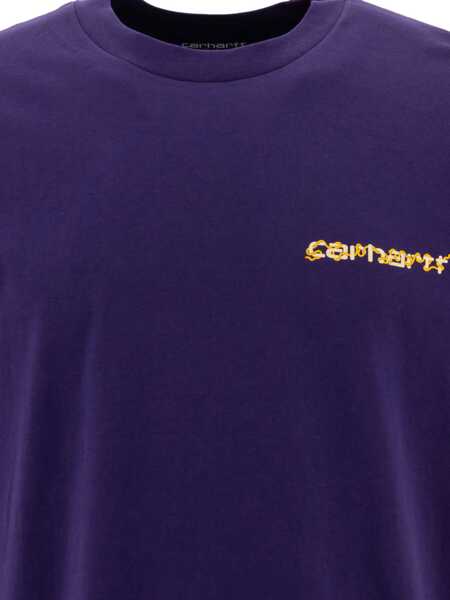 Tricouri Carhartt Noodle Soup t-shirt Purple Barbati (BM 17401785) 4