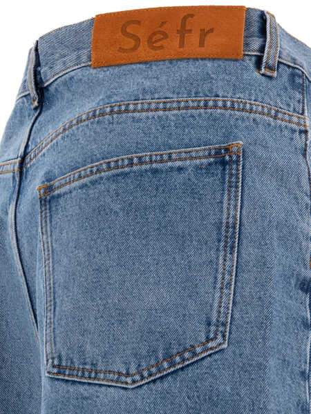 Blugi drepti SFR Disco Cut jeans Light blue Barbati (BM 17401929) 4