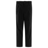 Pantaloni casual "Wool Blend Twill One Tuck" trousers Barbati