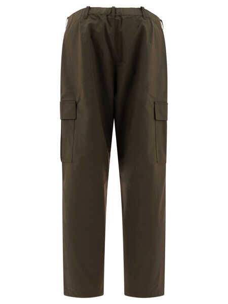 Pantaloni casual Goldwin Wool Blend Twill trousers Green Barbati (BM 17401989) 2