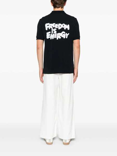 Tricouri Polo Comme des Garons CdG x Fred Perry polo shirt Blue Barbati (BM 17402169) 2