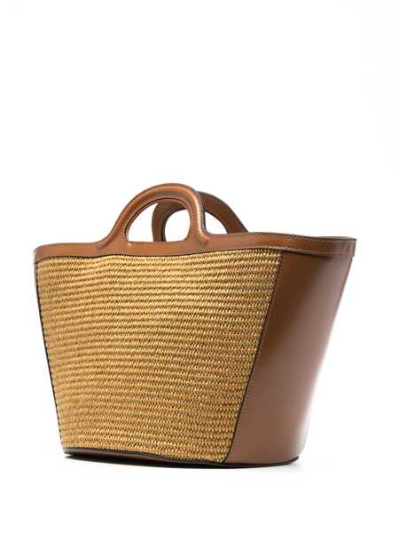 Genti de mana Marni Tropicalia handbag Brown Femei (BM 17402187) 3