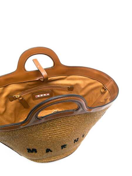 Genti de mana Marni Tropicalia handbag Brown Femei (BM 17402187) 5