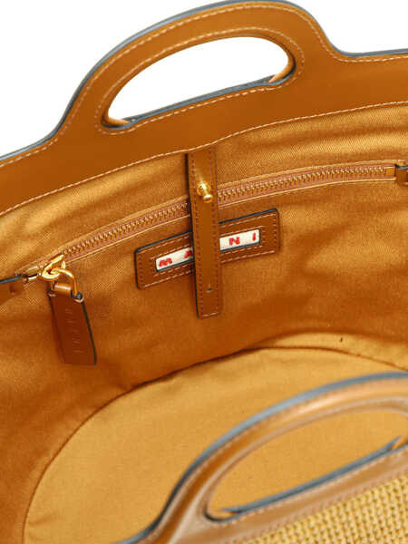 Genti de mana Marni Tropicalia handbag Beige Femei (BM 17402187) 5