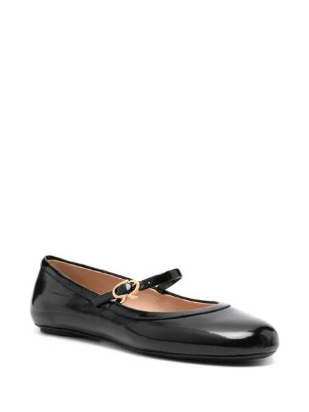 Balerini Gianvito Rossi Carla Mary jane ballet flats Black Femei (BM 17402289) 2