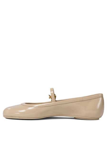 Balerini Gianvito Rossi Carla Mary jane ballet flats Beige Femei (BM 17402301) 3