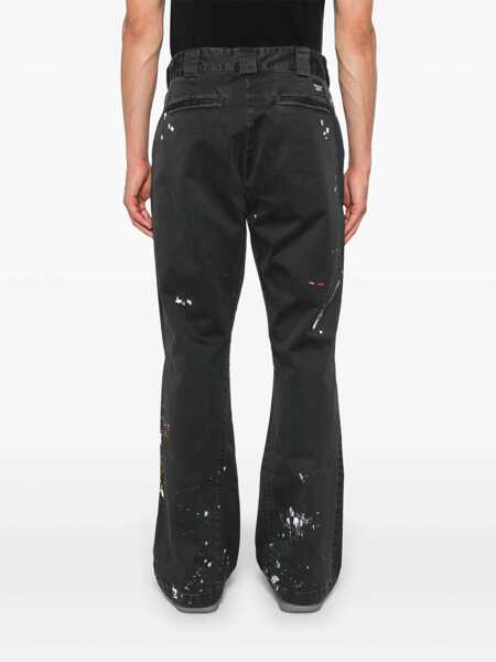 Blugi drepti GALLERY DEPT. La Chino Flare Jeans Black Barbati (BM 17402355) 4