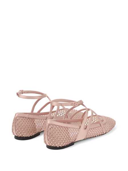 Balerini Jimmy Choo Astoria ballet flats Pink Femei (BM 17402382) 3