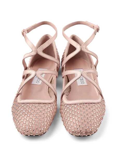 Balerini Jimmy Choo Astoria ballet flats Pink Femei (BM 17402382) 4