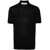 Golden Goose Merino wool polo shirt Black