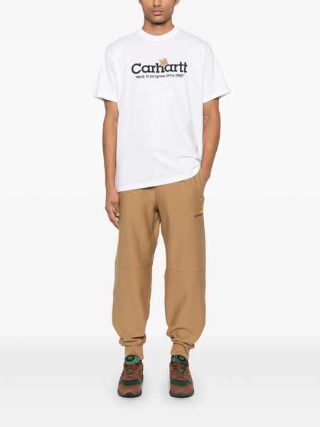Tricouri Carhartt S/S Label Script T-shirt White Barbati (BM 17402418) 2