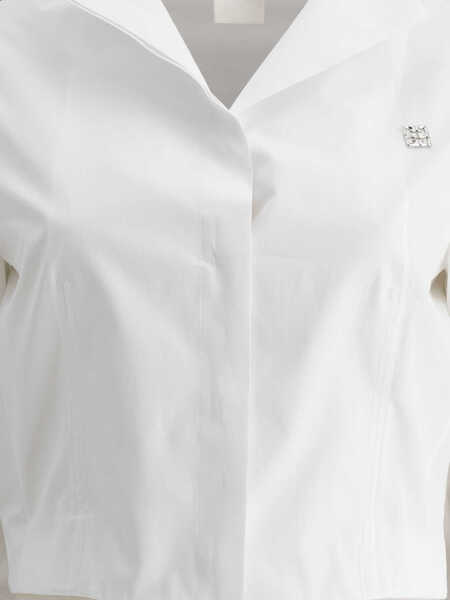 Camasi office Givenchy Shirts White Femei (BM 17402589) 3