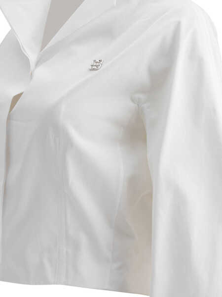 Camasi office Givenchy Shirts White Femei (BM 17402589) 4