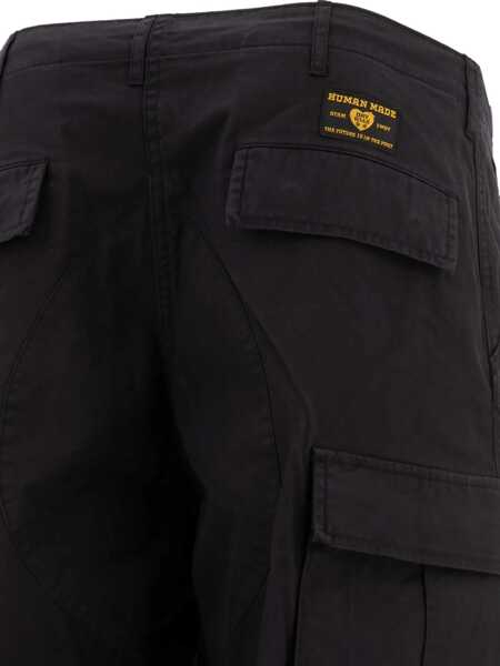Pantaloni casual HUMAN MADE Cargo trousers Black Barbati (BM 17402748) 4
