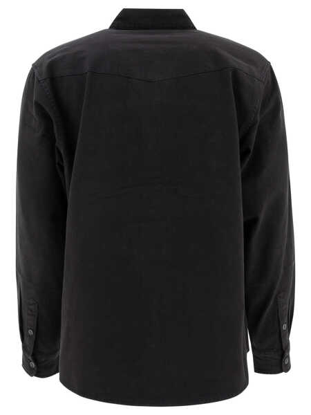 Camasi casual Carhartt L/S Santa Fe shirt Black Barbati (BM 17402754) 2