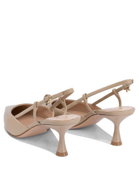 Pantofi cu toc Gianvito Rossi Ascent 55 mm Slingbacks Beige Femei (BM 17402814) 4