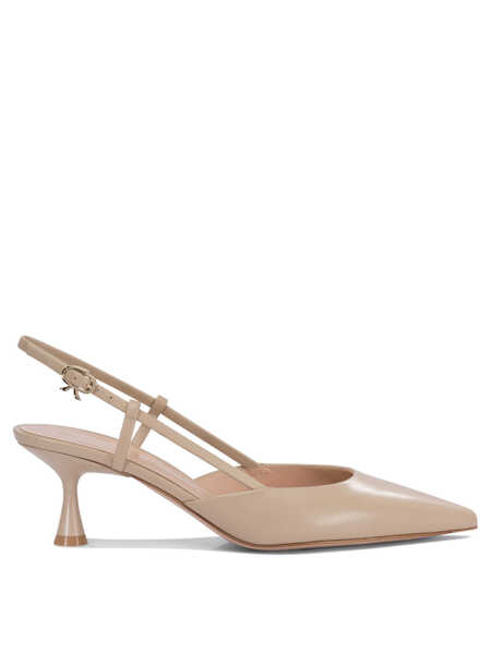 Pantofi cu toc Gianvito Rossi Ascent 55 mm Slingbacks Beige Femei (BM 17402814) 1
