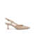 Gianvito Rossi "Ascent 55 mm" Slingbacks Beige