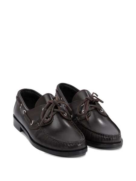 Mocasini AEYDE Harris lace-up loafers Brown Femei (BM 17402865) 2