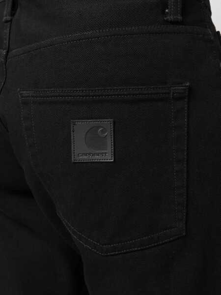 Blugi drepti Carhartt Jeans Klondike Black Barbati (BM 17402889) 5
