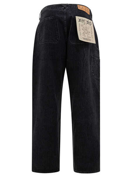 Pantaloni casual BRAIN DEAD Trousers Blue Barbati (BM 17403270) 2