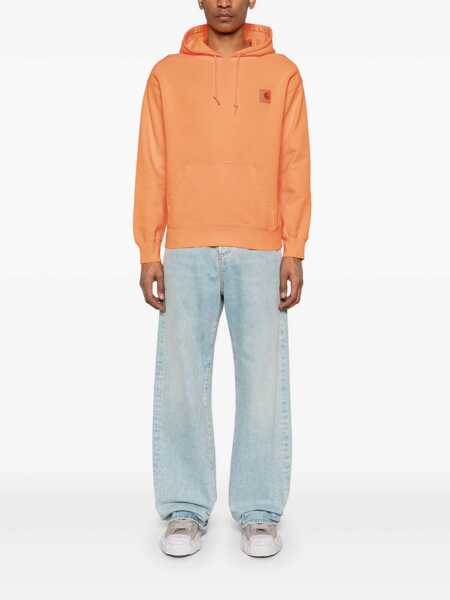 Bluze de trening Carhartt Hooded Industry Sweat hoodie Orange Barbati (BM 17403297) 2