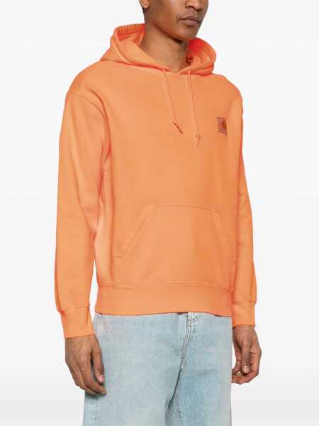 Bluze de trening Carhartt Hooded Industry Sweat hoodie Orange Barbati (BM 17403297) 3