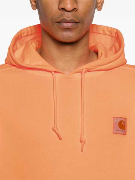 Bluze de trening Carhartt Hooded Industry Sweat hoodie Orange Barbati (BM 17403297) 5