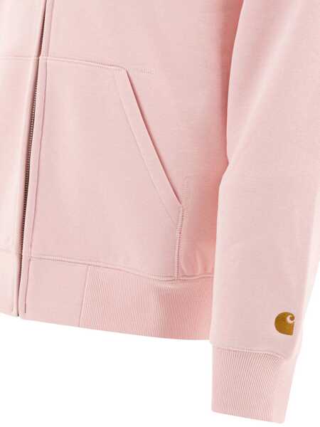 Bluze de trening Carhartt Hooded Chase hoodie Pink Barbati (BM 17403393) 4
