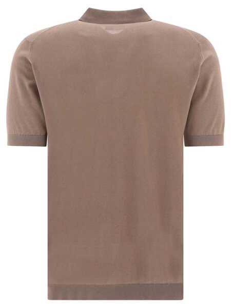 Tricouri Polo John Smedley Adrian polo shirt Brown Barbati (BM 17403414) 2