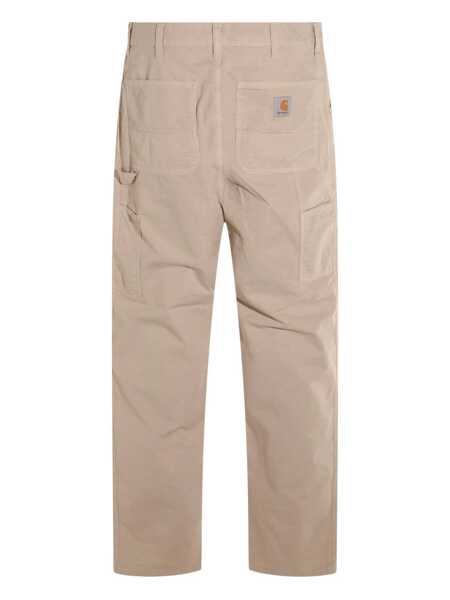 Pantaloni casual Carhartt Single Knee trousers Beige Barbati (BM 17403504) 2