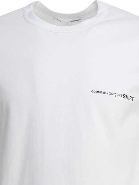 Tricouri Comme des Garons CDG SHIRT T-shirt with logo White Barbati (BM 17403630) 3