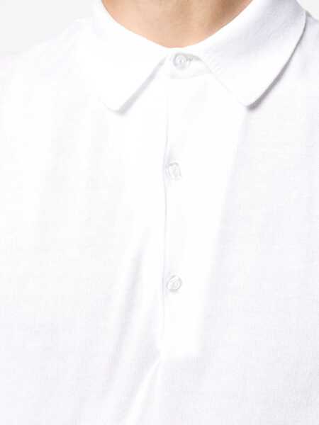 Tricouri Polo John Smedley Adrian polo shirt White Barbati (BM 17403636) 5