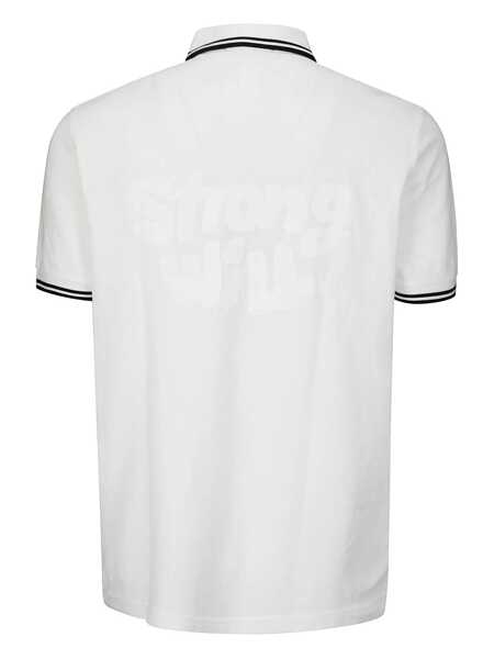 Tricouri Polo Comme des Garons CDG Strong Will Polo shirt White Barbati (BM 17403648) 2