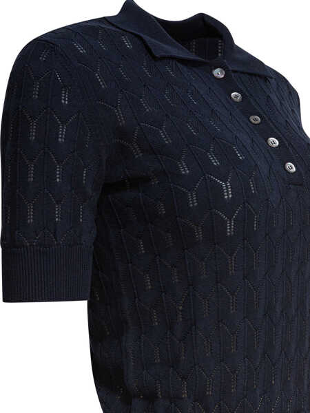 Tricouri Polo RAKKI Polo shirts Blue Femei (BM 17403684) 4