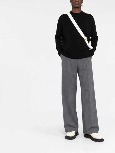 Pulovere Jil Sander Superfine Cashmere sweater Black Femei (BM 17404038) 2