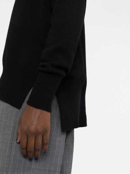 Pulovere Jil Sander Superfine Cashmere sweater Black Femei (BM 17404038) 3