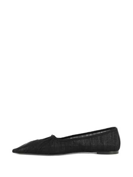 Balerini NENSI DOJAKA Pointed-toe ballet flats Black Femei (BM 17404104) 3
