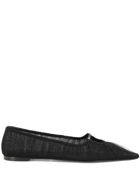 Balerini NENSI DOJAKA Pointed-toe ballet flats Black Femei (BM 17404104) 1
