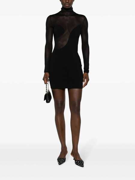 Rochii elegante NENSI DOJAKA Asymmetric dress Black Femei (BM 17404152) 2